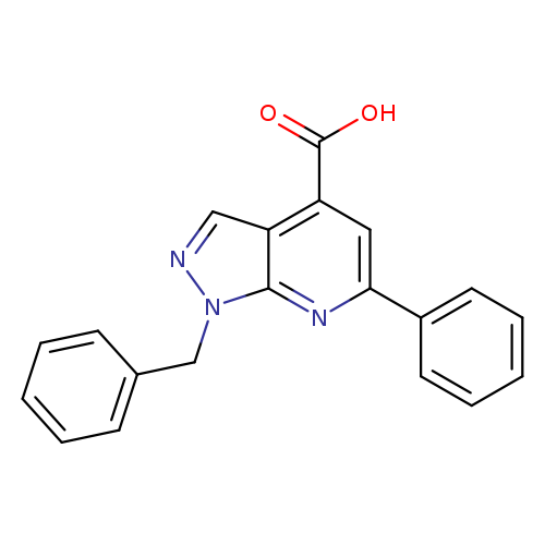 1-Benzyl-6-phenyl-1h-pyrazolo[3,4-b]pyridine-4-carboxylic acid
