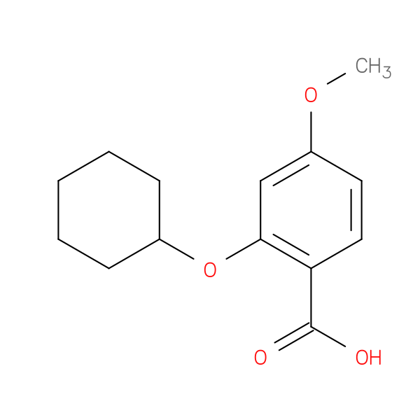 2-(cyclohexyloxy)-4-methoxybenzoic acid