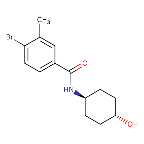 4-Bromo-n-(trans-4-hydroxycyclohexyl)-3-methylbenzamide