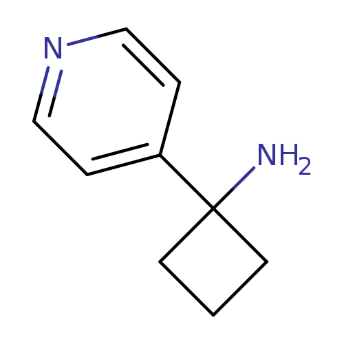 1-(pyridin-4-yl)cyclobutan-1-amine