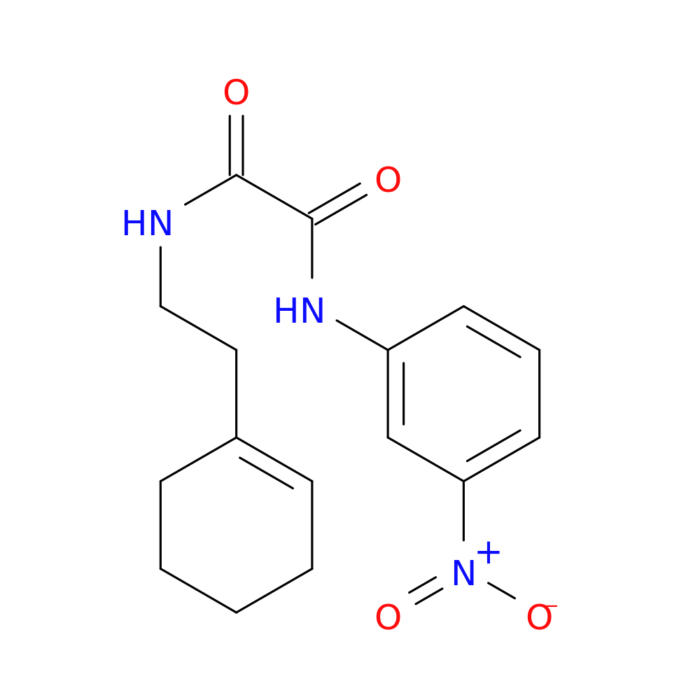 N'-[2-(cyclohex-1-en-1-yl)ethyl]-N-(3-nitrophenyl)ethanediamide