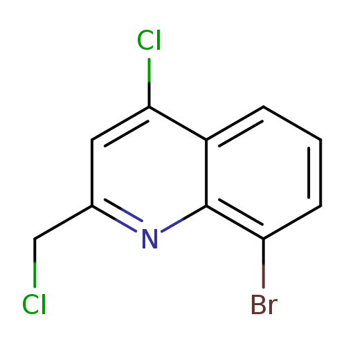 8-bromo-4-chloro-2-(chloromethyl)quinoline