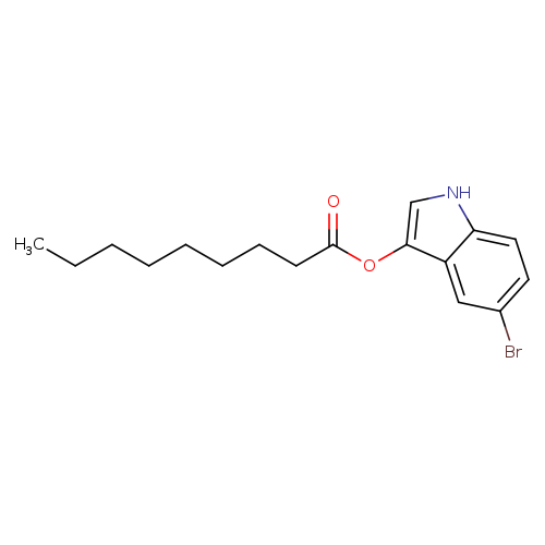 5-Bromo-3-indolyl nonanoate