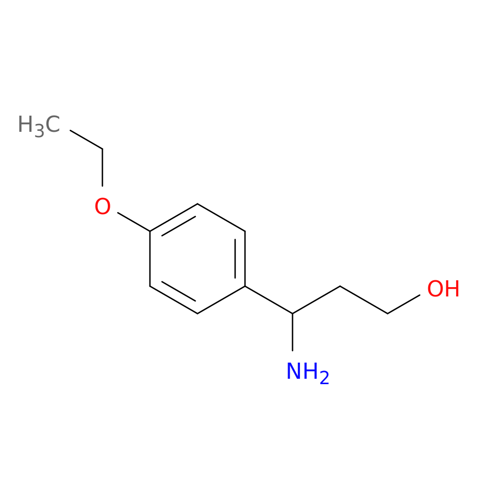 3-Amino-3-(4-ethoxyphenyl)propan-1-ol