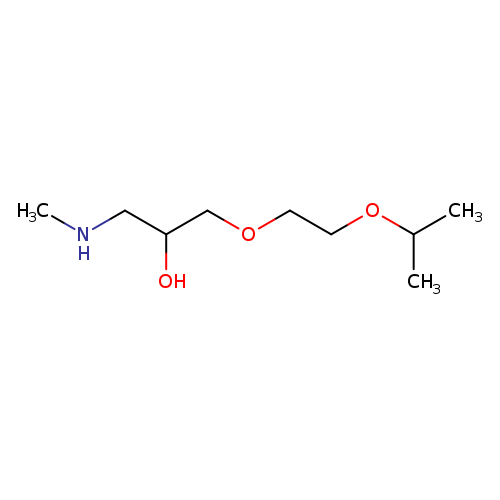 (2-Hydroxy-3-[2-(propan-2-yloxy)ethoxy]propyl)(methyl)amine