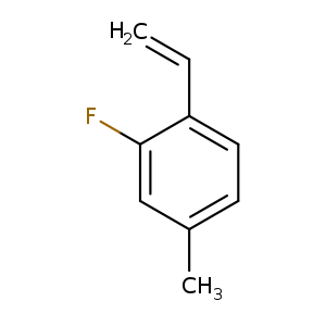 1-ethenyl-2-fluoro-4-methylbenzene