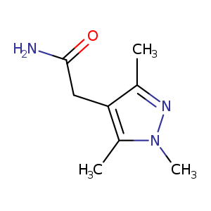 2-(1,3,5-Trimethyl-1h-pyrazol-4-yl)acetamide