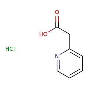 2-Pyridineacetic acid, hydrochloride (1:1)