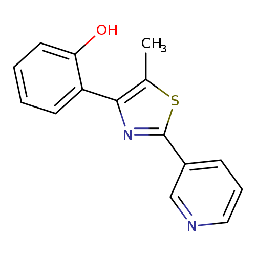 2-(5-Methyl-2-(pyridin-3-yl)thiazol-4-yl)phenol