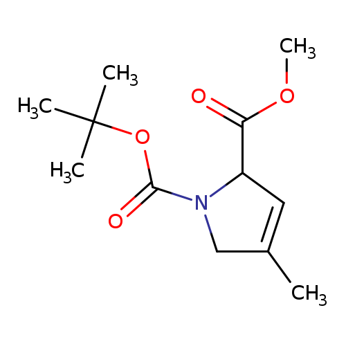 1-tert-butyl2-methyl4-methyl-2,5-dihydro-1H-pyrrole-1,2-dicarboxylate