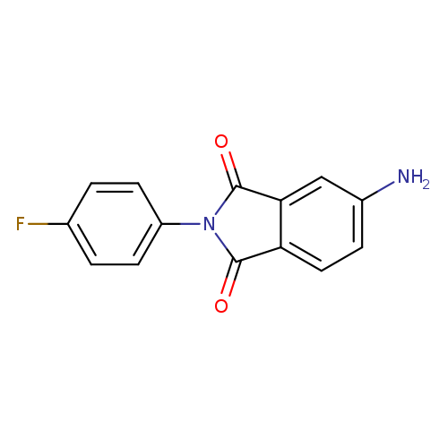 5-amino-2-(4-fluorophenyl)-2,3-dihydro-1H-isoindole-1,3-dione