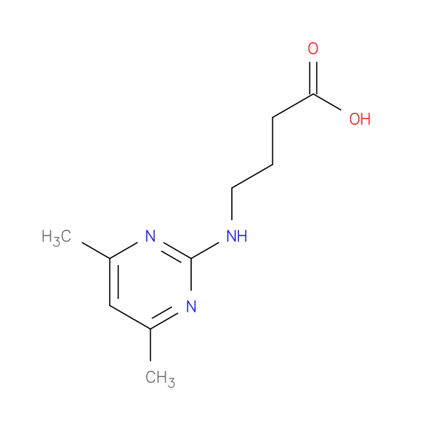 4-((4,6-Dimethylpyrimidin-2-yl)amino)butanoic acid