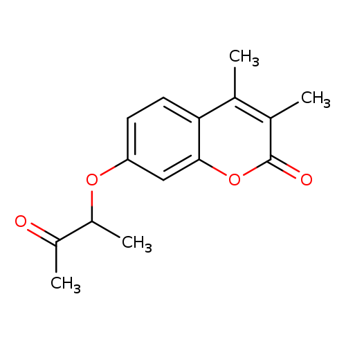 3,4-Dimethyl-7-(1-methyl-2-oxopropoxy)-2h-chromen-2-one