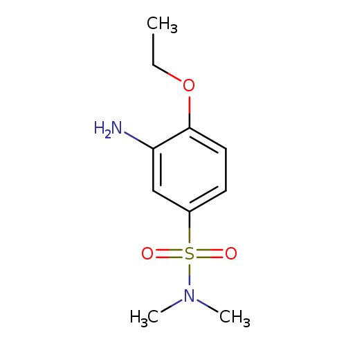 3-amino-4-ethoxy-N,N-dimethylbenzene-1-sulfonamide