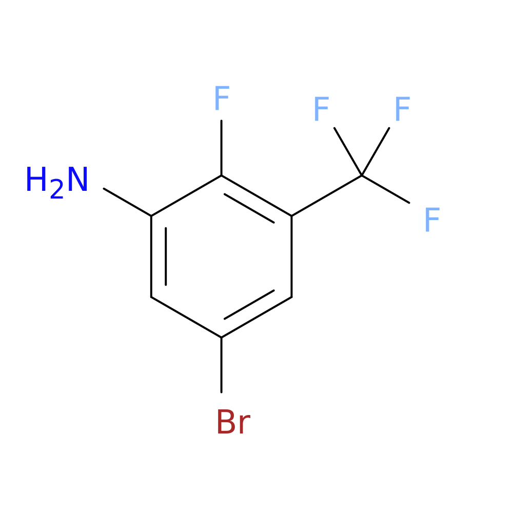 5-Bromo-2-fluoro-3-(trifluoromethyl)aniline