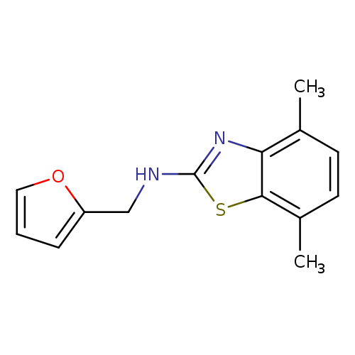 N-(2-Furylmethyl)-4,7-dimethyl-1,3-benzothiazol-2-amine