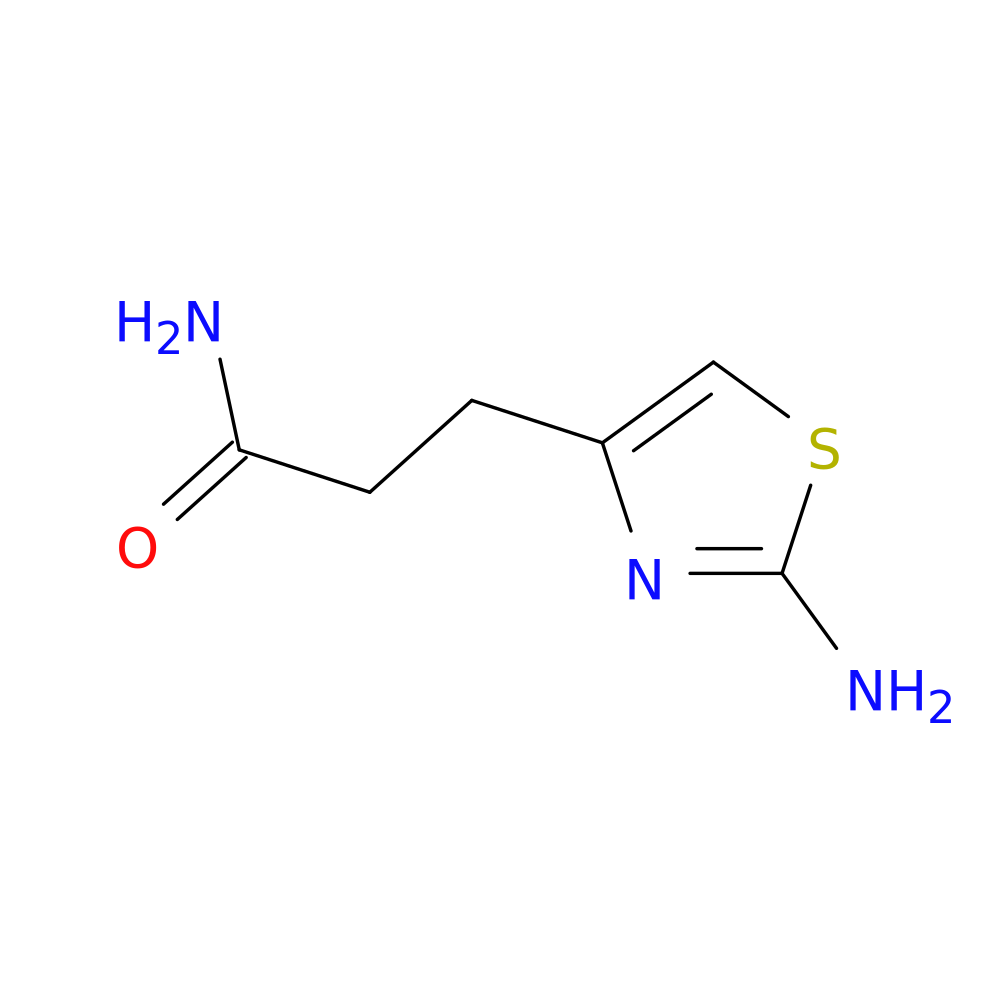 3-(2-amino-1,3-thiazol-4-yl)propanamide