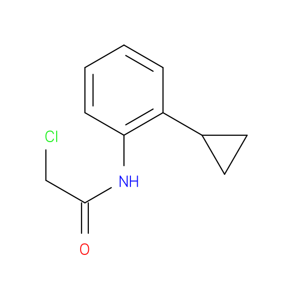 2-chloro-N-(2-cyclopropylphenyl)acetamide