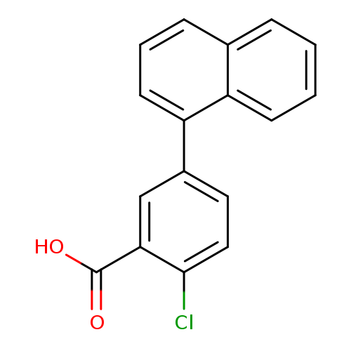 2-Chloro-5-(naphthalen-1-yl)benzoic acid