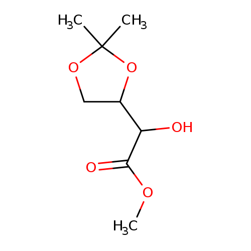 Methyl 2-(2,2-dimethyl-1,3-dioxolan-4-yl)-2-hydroxyacetate