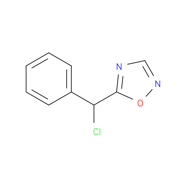 5-[chloro(phenyl)methyl]-1,2,4-oxadiazole
