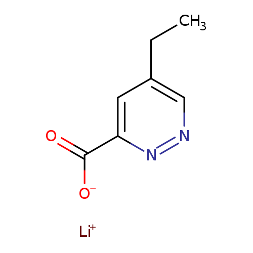 lithium(1+) 5-ethylpyridazine-3-carboxylate