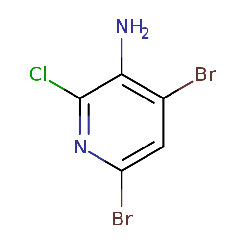 4,6-Dibromo-2-chloropyridin-3-amine