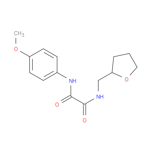 N'-(4-methoxyphenyl)-N-[(oxolan-2-yl)methyl]ethanediamide
