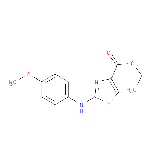 Ethyl 2-((4-methoxyphenyl)amino)thiazole-4-carboxylate