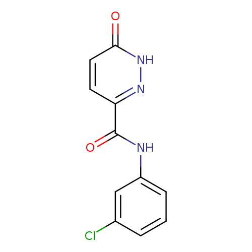 N-(3-chlorophenyl)-6-oxo-1,6-dihydropyridazine-3-carboxamide