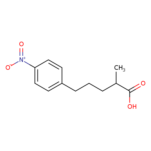 2-methyl-5-(4-nitrophenyl)pentanoicacid