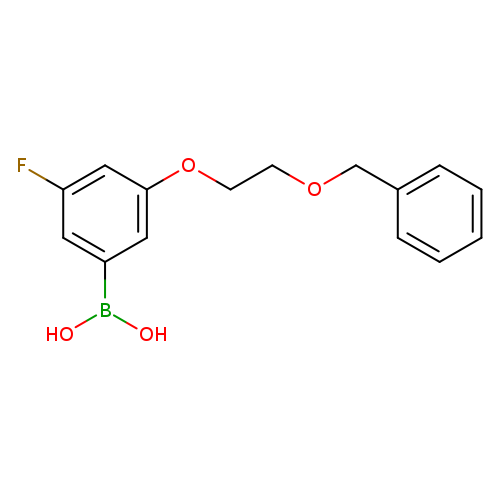 3-[2-(Benzyloxy)ethoxy]-5-fluorophenylboronic acid