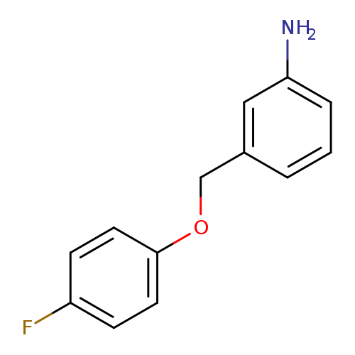 3-[(4-fluorophenoxy)methyl]aniline