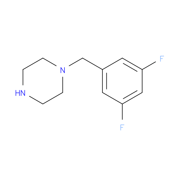 1-[(3,5-difluorophenyl)methyl]piperazine