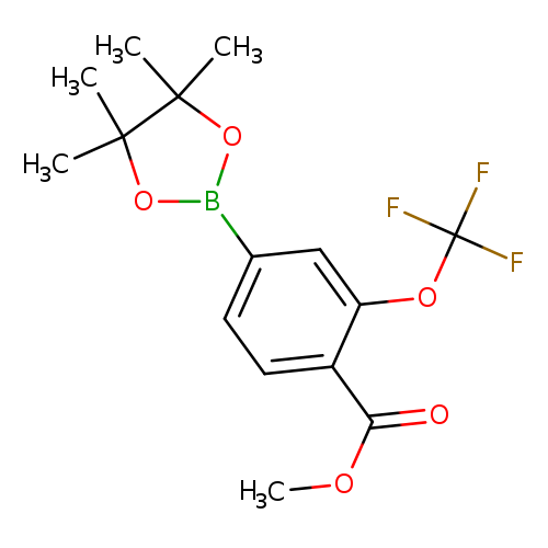 4-(4,4,5,5-Tetramethyl-[1,3,2]dioxaborolan-2-yl)-2-trifluoromethoxy-benzoic acid methyl ester