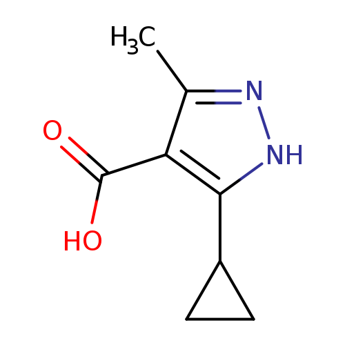 5-Cyclopropyl-3-methyl-1h-pyrazole-4-carboxylic acid