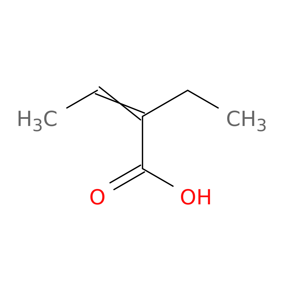 2-Ethylbut-2-enoic acid