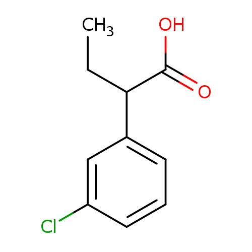 2-(3-Chlorophenyl)butanoic acid