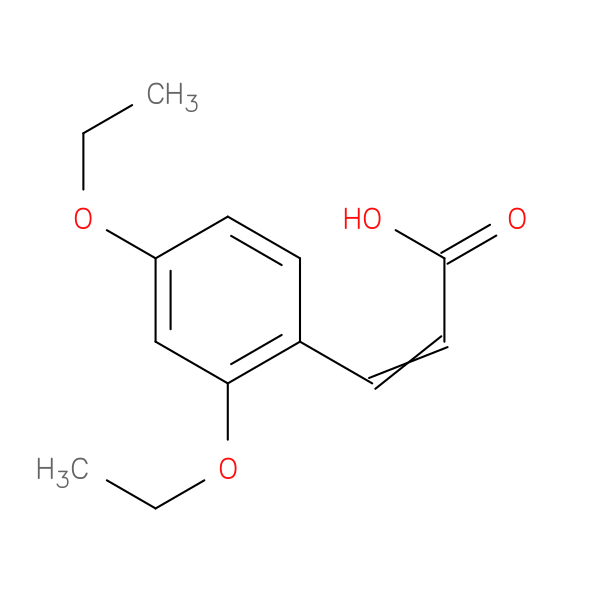 (E)-3-(2,4-Diethoxyphenyl)acrylic acid