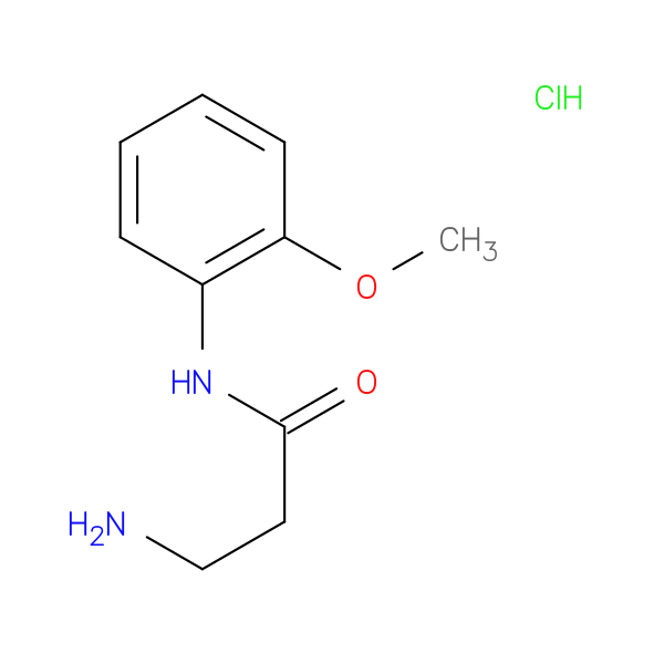 N~1~-(2-methoxyphenyl)-beta-alaninamide hydrochloride