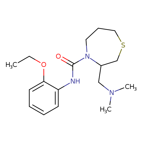 3-[(dimethylamino)methyl]-N-(2-ethoxyphenyl)-1,4-thiazepane-4-carboxamide