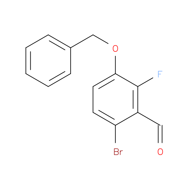3-(Benzyloxy)-6-bromo-2-fluorobenzaldehyde