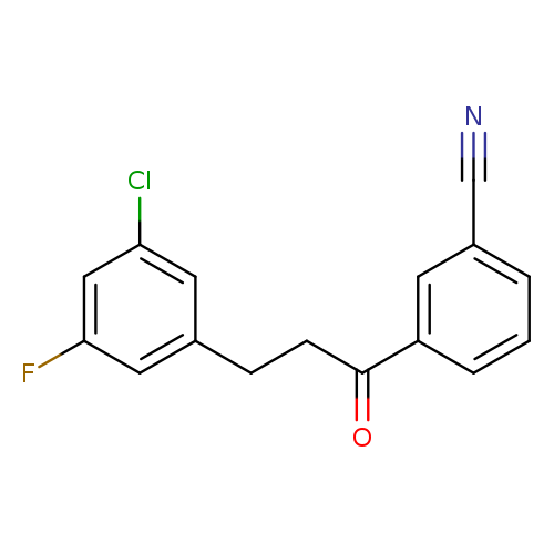 3-(3-Chloro-5-fluorophenyl)-3'-cyanopropiophenone