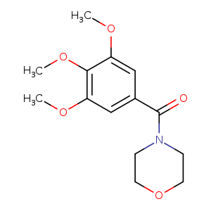 4-Morpholinyl(3,4,5-trimethoxyphenyl)methanone