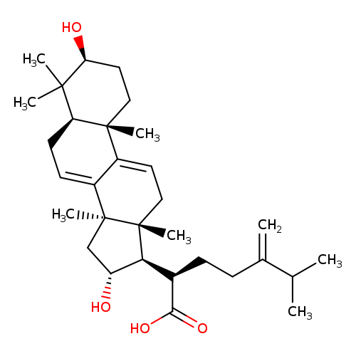 (3β,16α)-3,16-Dihydroxy-24-methylenelanosta-7,9(11)-dien-21-oic acid