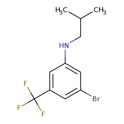 3-Bromo-N-(2-methylpropyl)-5-(trifluoromethyl)aniline