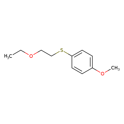 (2-Ethoxyethyl)(4-methoxyphenyl)sulfane