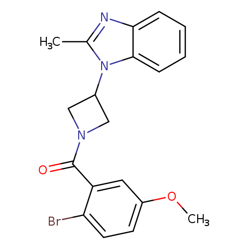 1-[1-(2-bromo-5-methoxybenzoyl)azetidin-3-yl]-2-methyl-1H-1,3-benzodiazole