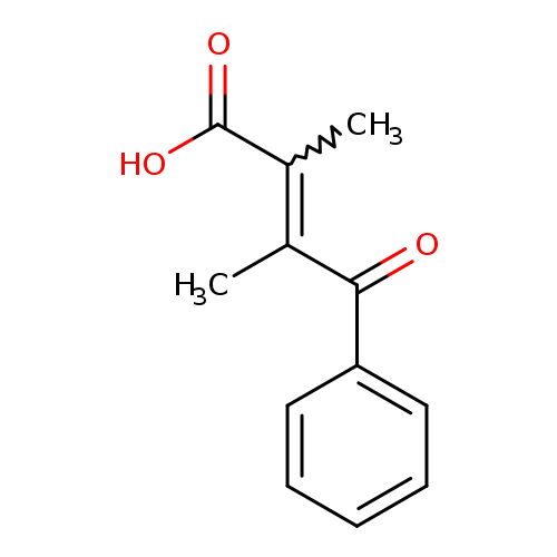 (2Z)-2,3-dimethyl-4-oxo-4-phenylbut-2-enoic acid