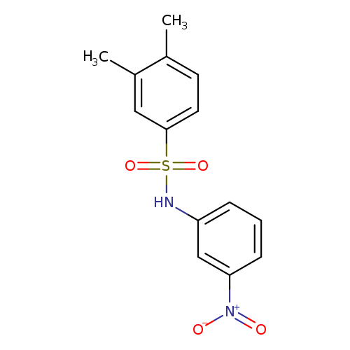 3,4-dimethyl-N-(3-nitrophenyl)benzene-1-sulfonamide